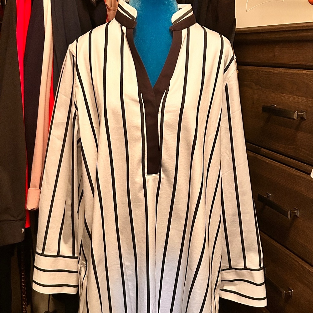 Chico’s striped tunic